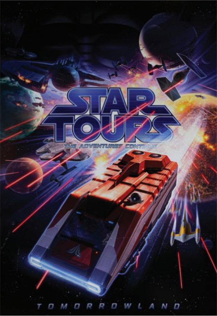 Star Tours: The Adventures Continue Poster