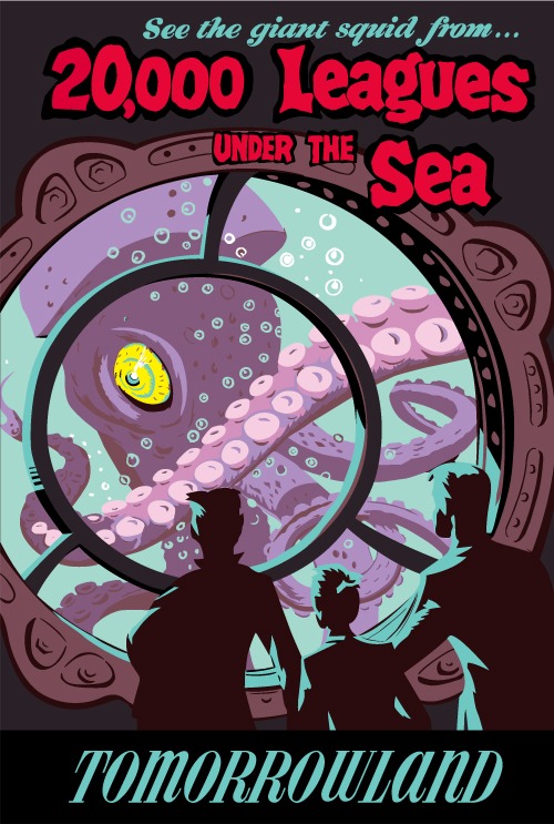 20,000 Leagues Under The Sea Poster