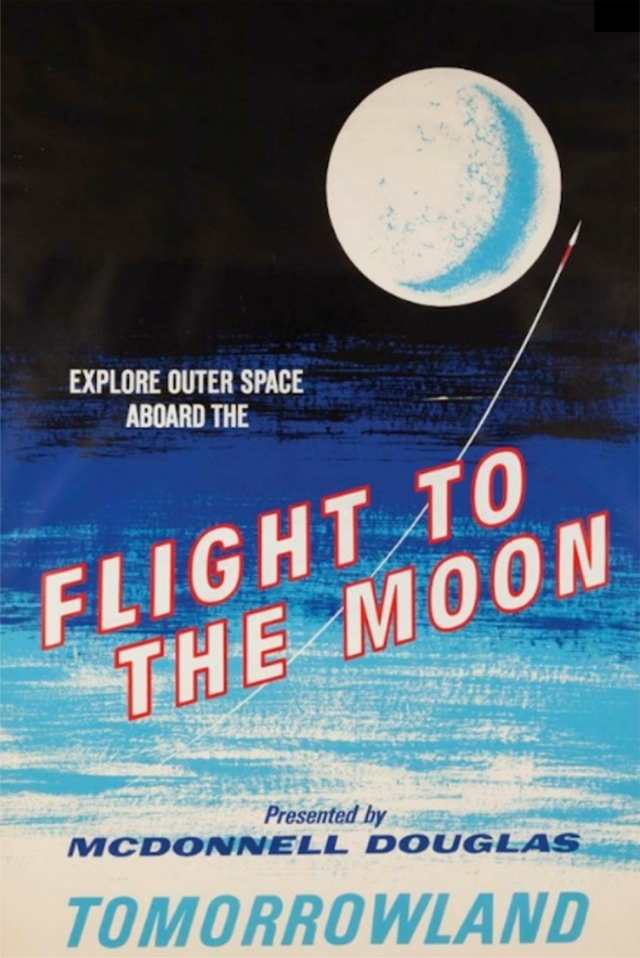 Flight To The Moon Poster