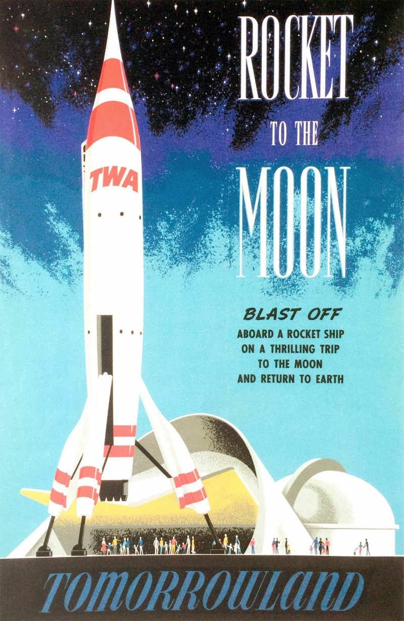 Rocket To The Moon Poster