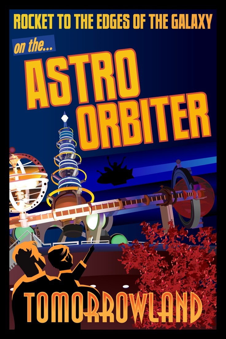 Astro Orbitor Poster
