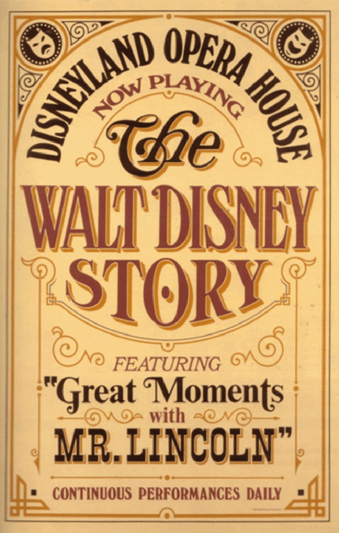 Walt Disney Story Featuring Great Moments With Mr Lincoln Poster
