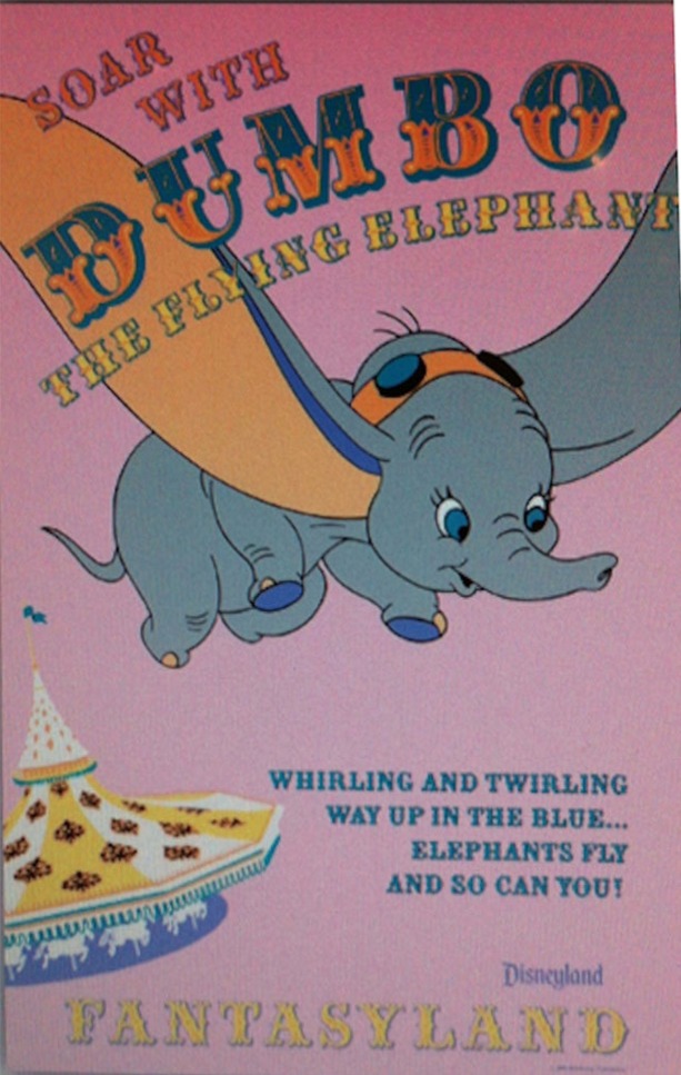 Dumbo The Flying Elephant Poster
