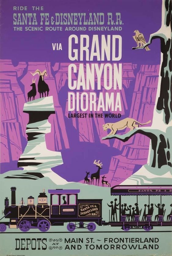 Grand Canyon Diorama Poster