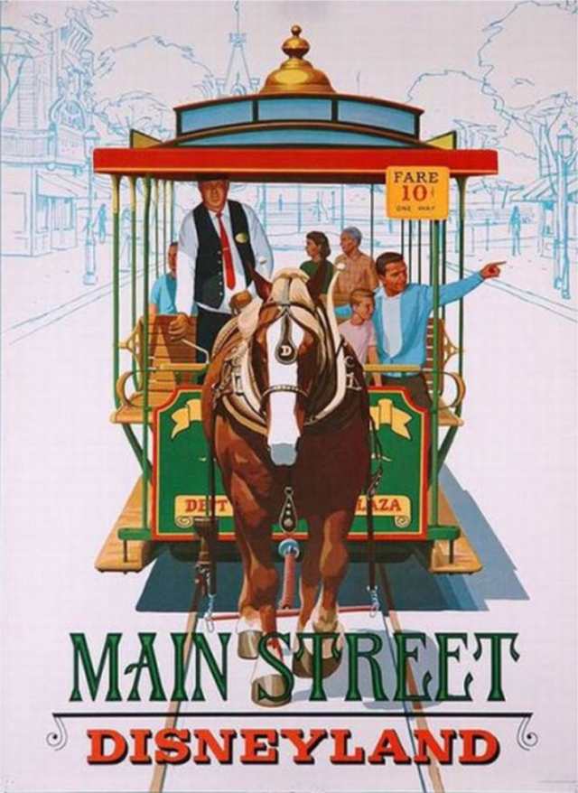 Horse-Drawn Street Cars Poster