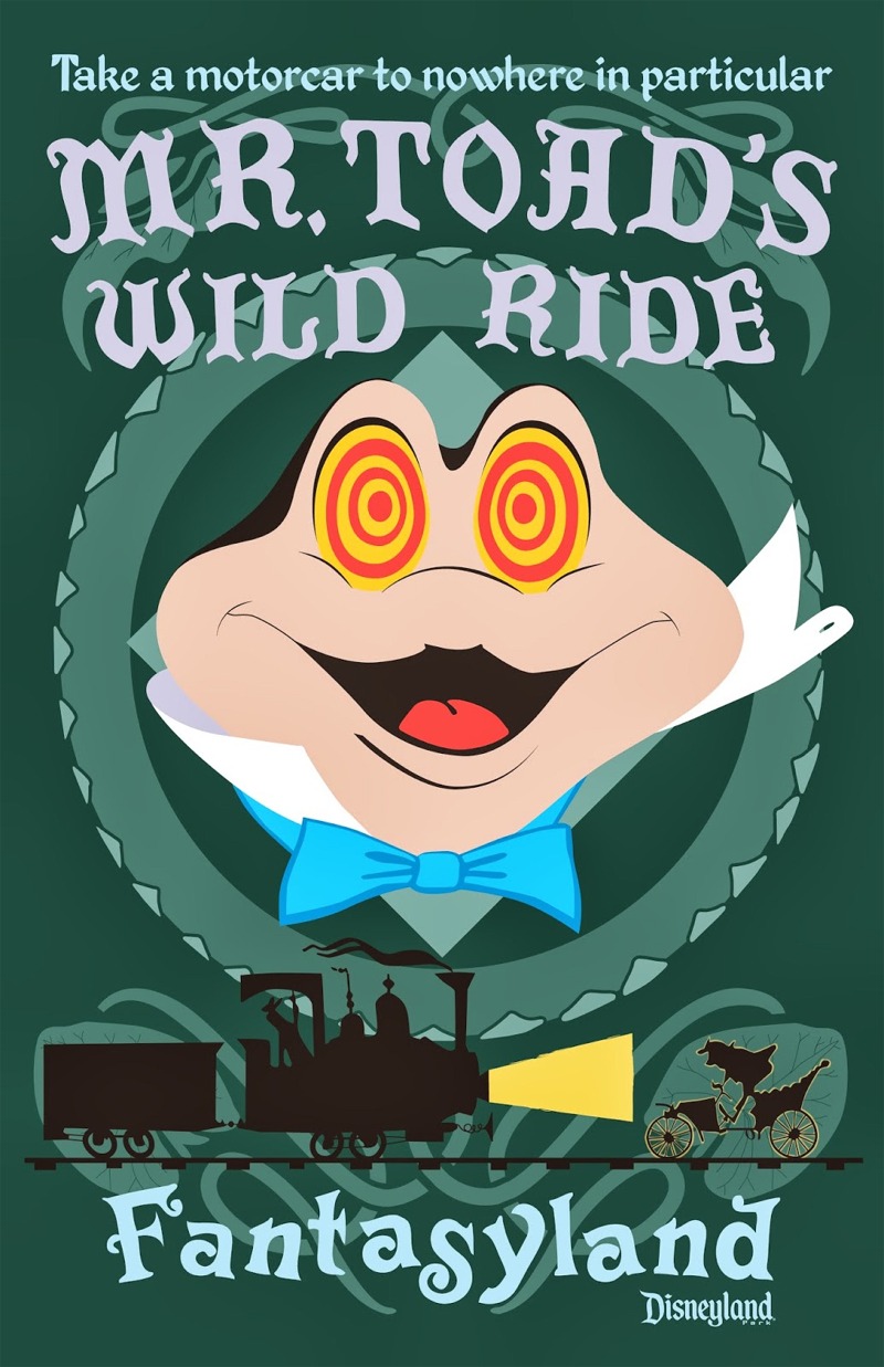 Mr. Toad's Wild Ride Poster