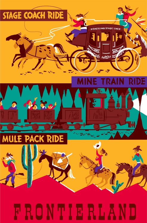 Pack Mules Through Nature's Wonderland Poster