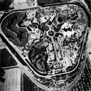 Disneyland Aerial View 1955